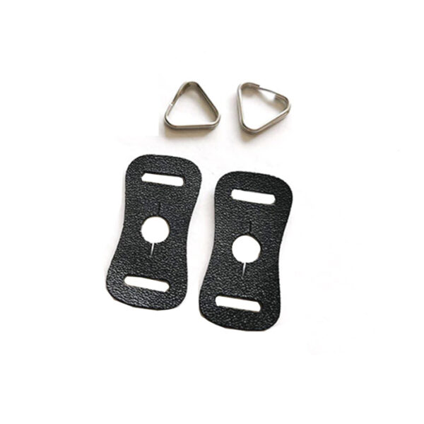 Fujifilm Material de fijación para la correa (Triángulo metálico incl. piezas de cuero)