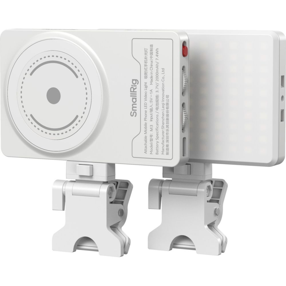 Luz LED de vídeo para teléfono móvil SmallRig 5640 M3, blanca