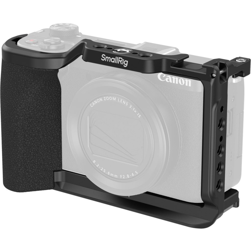 Jaula SmallRig 5807 para Canon PowerShot V1, negra