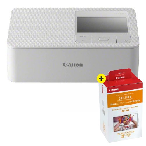 Canon SELPHY CP1500 Blanco + Papel RP-108 10X15, 108 impresiones